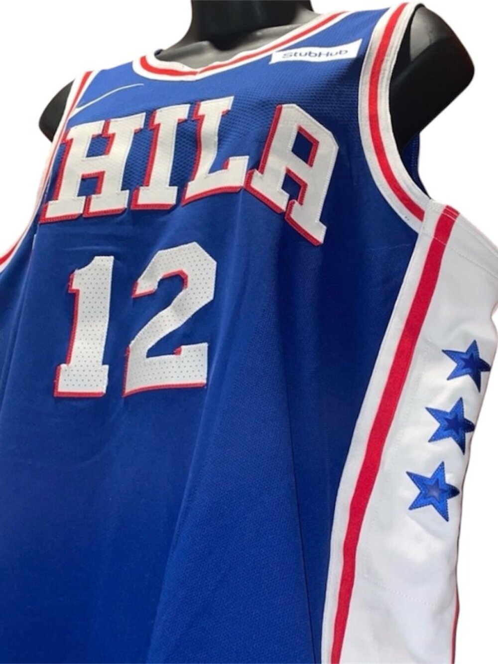 AUTHENTIC StubHub x Nike TJ McConnel Philadelphia 76ers Games Played Jersey L - Picture 5 of 10